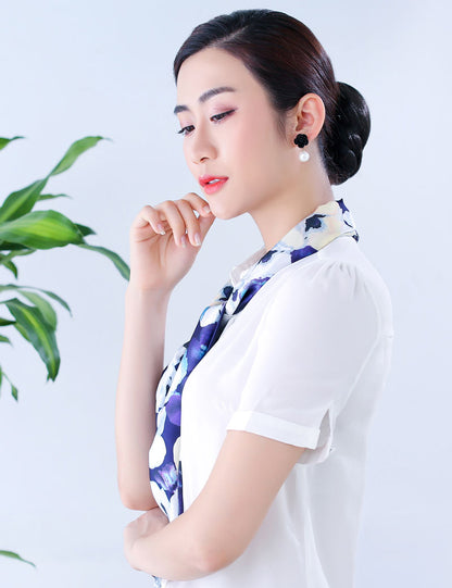 半分だけ編みこみデザインシニヨン和装ウィッグ | 立体感があり若い女性にも大人気 | 着物や浴衣の時に | W-8405