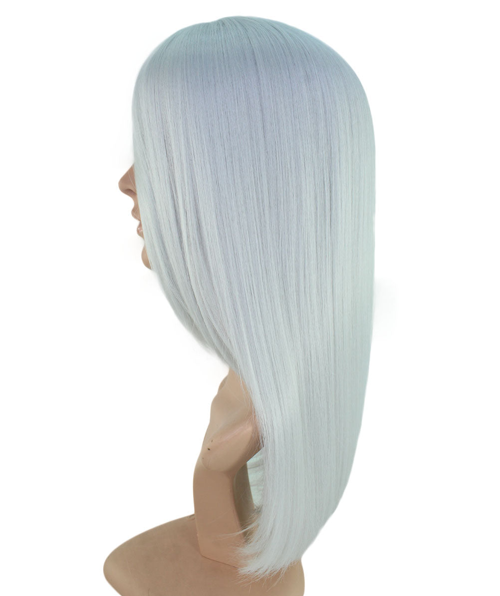 レディースファッション C-054 ロングストレート C-プラチナブロンド コスプレヒートスタイラブルウィッグ