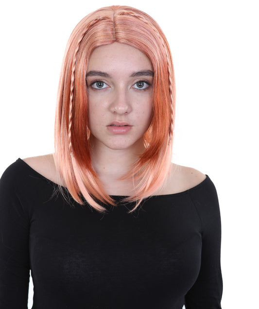 Wigs2you ハロウィンパーティープレミアム レディース H-906 スワンプクイーンウィッグ ピーチ色