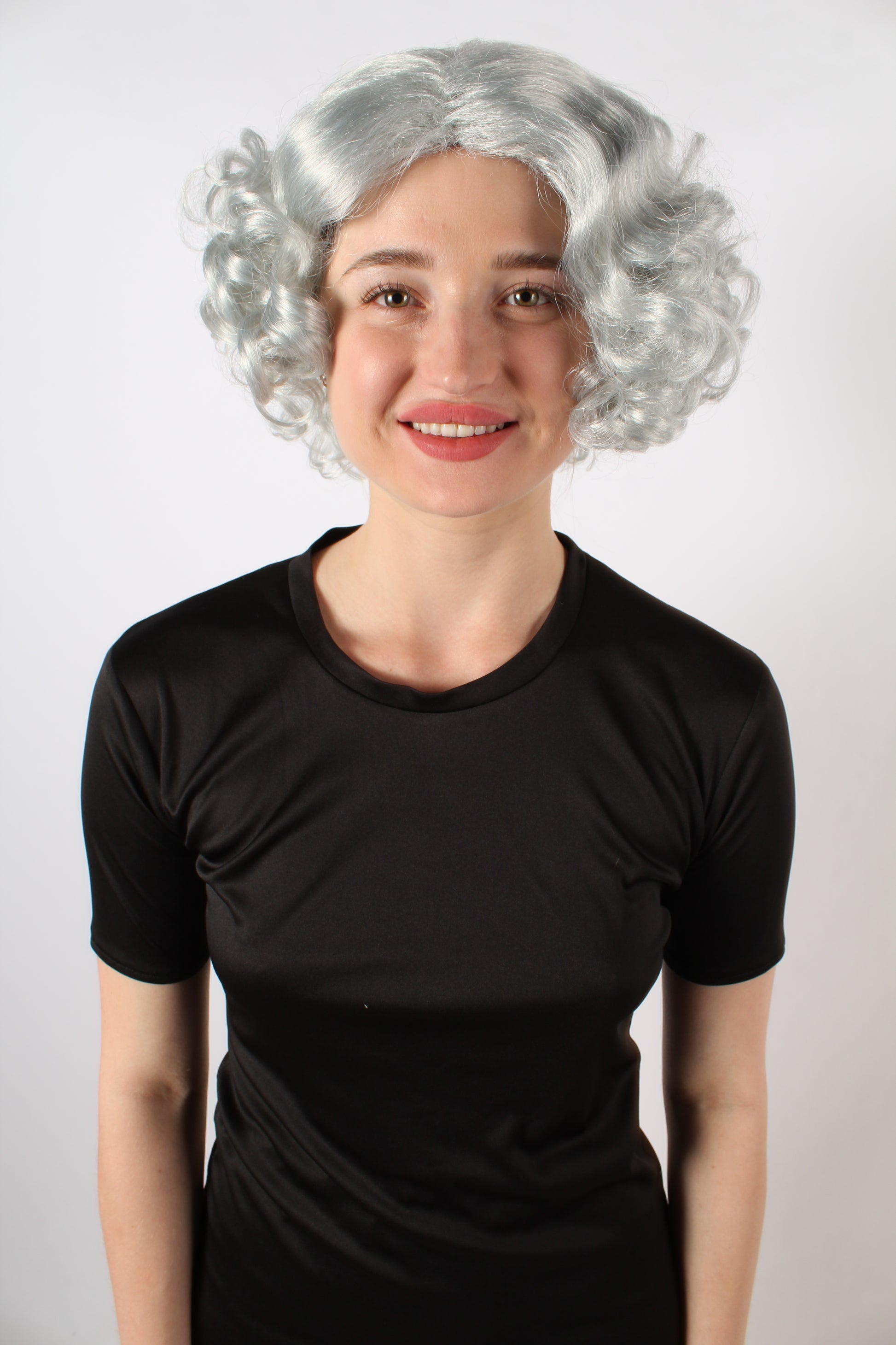 ハロウィンパーティプレミアムレディース H-5753 架空のアフリカ系アメリカ人の高齢女性のコメディキャラクターウィッグ