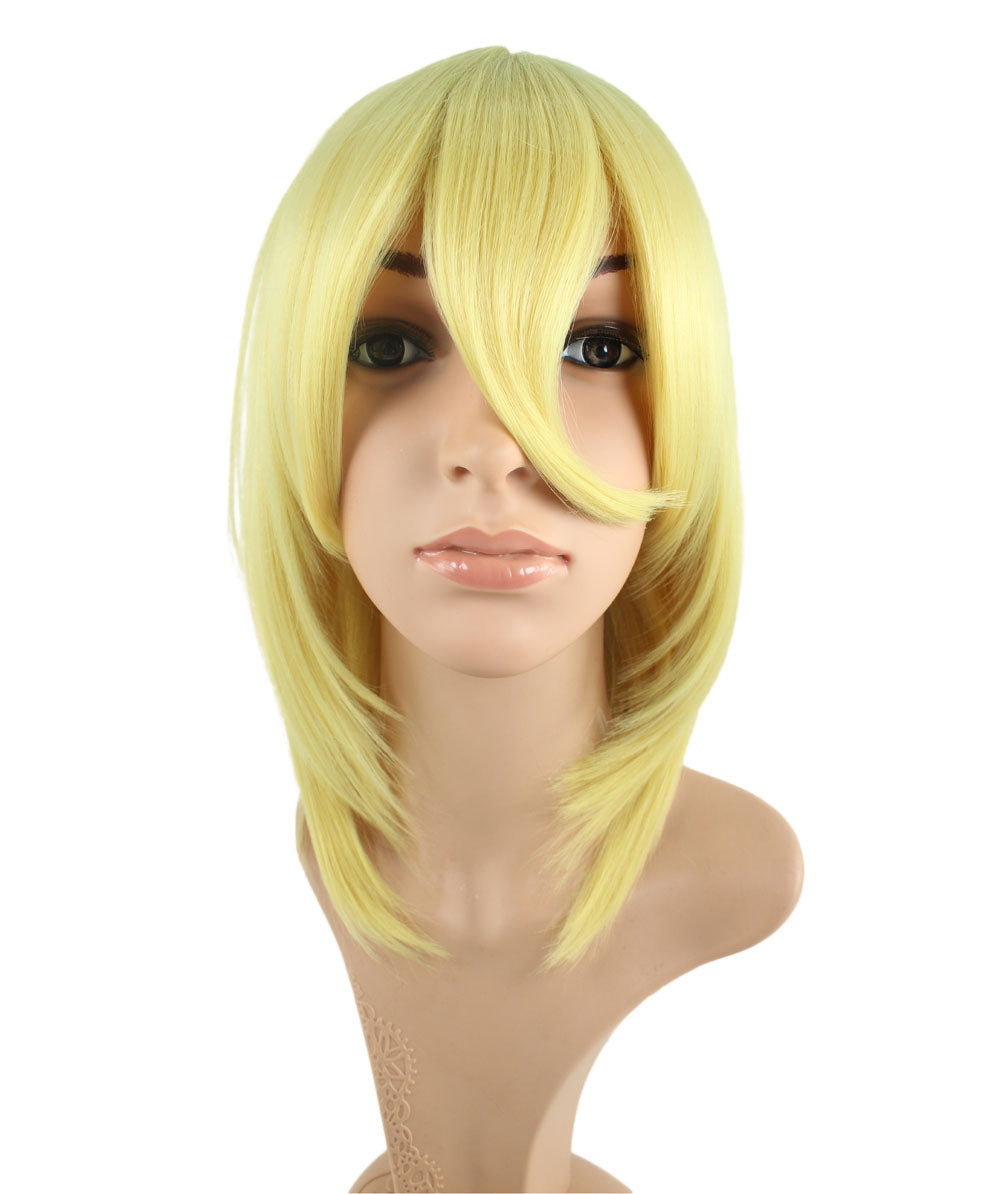 レディースファッション C-057 ミディアム C-ライトバイオレット コスプレヒートスタイラブルウィッグ