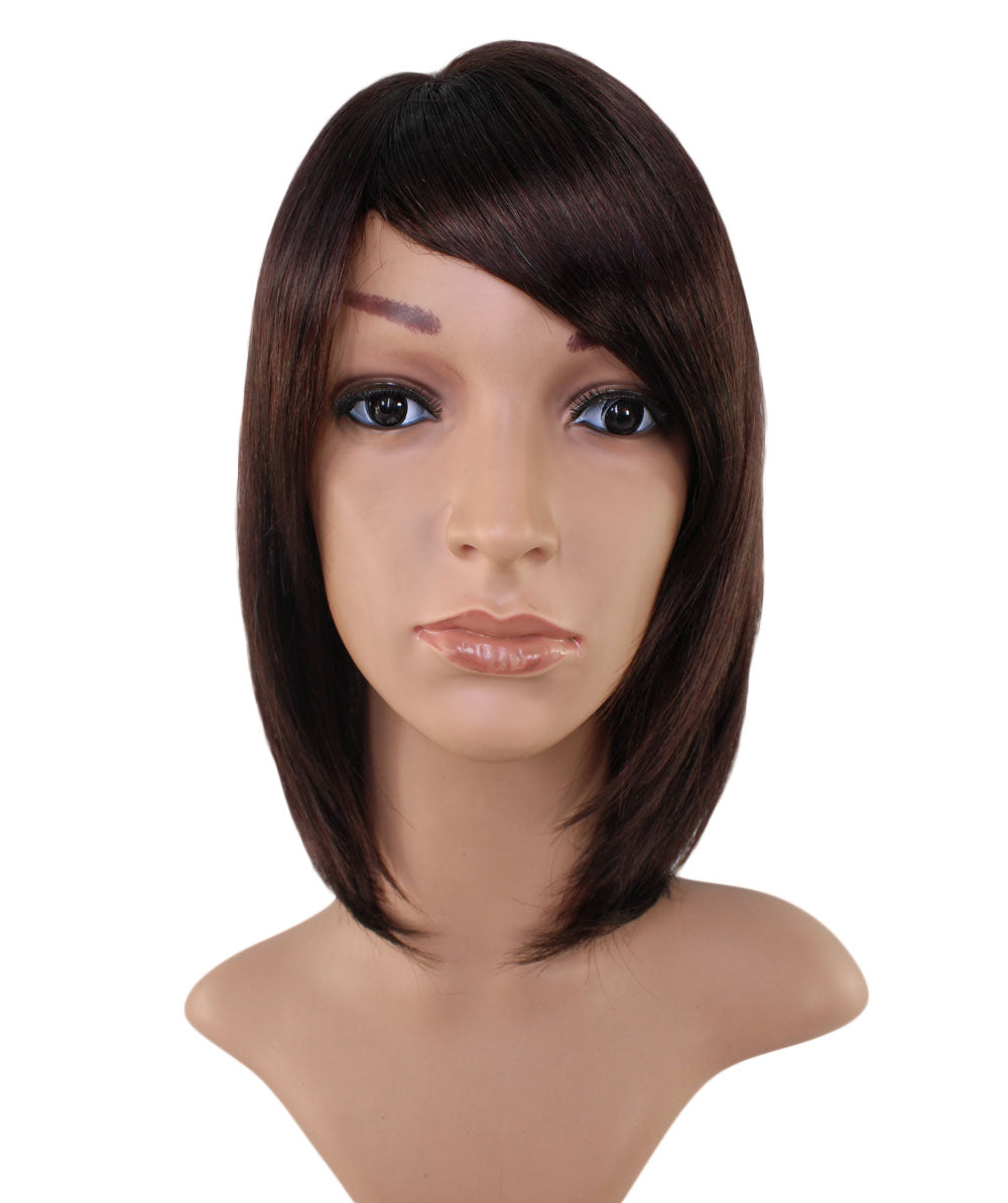 ミディアムウィッグ | イイ女の雰囲気のあるフェミニンMAXの一品 | 美人髪に拘る方におススメ | ウィッグネット付き W-213