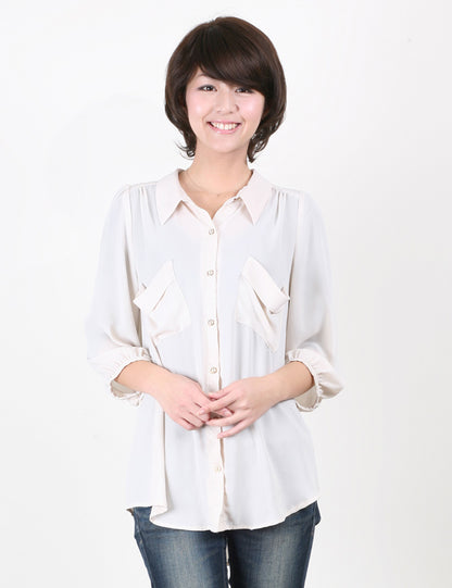 耐熱商品☆毛先のシャギーでスッキリとナチュラルに♪ さらさらロングストレートスタイルです♪ ウィッグネット付き♪ W-565"