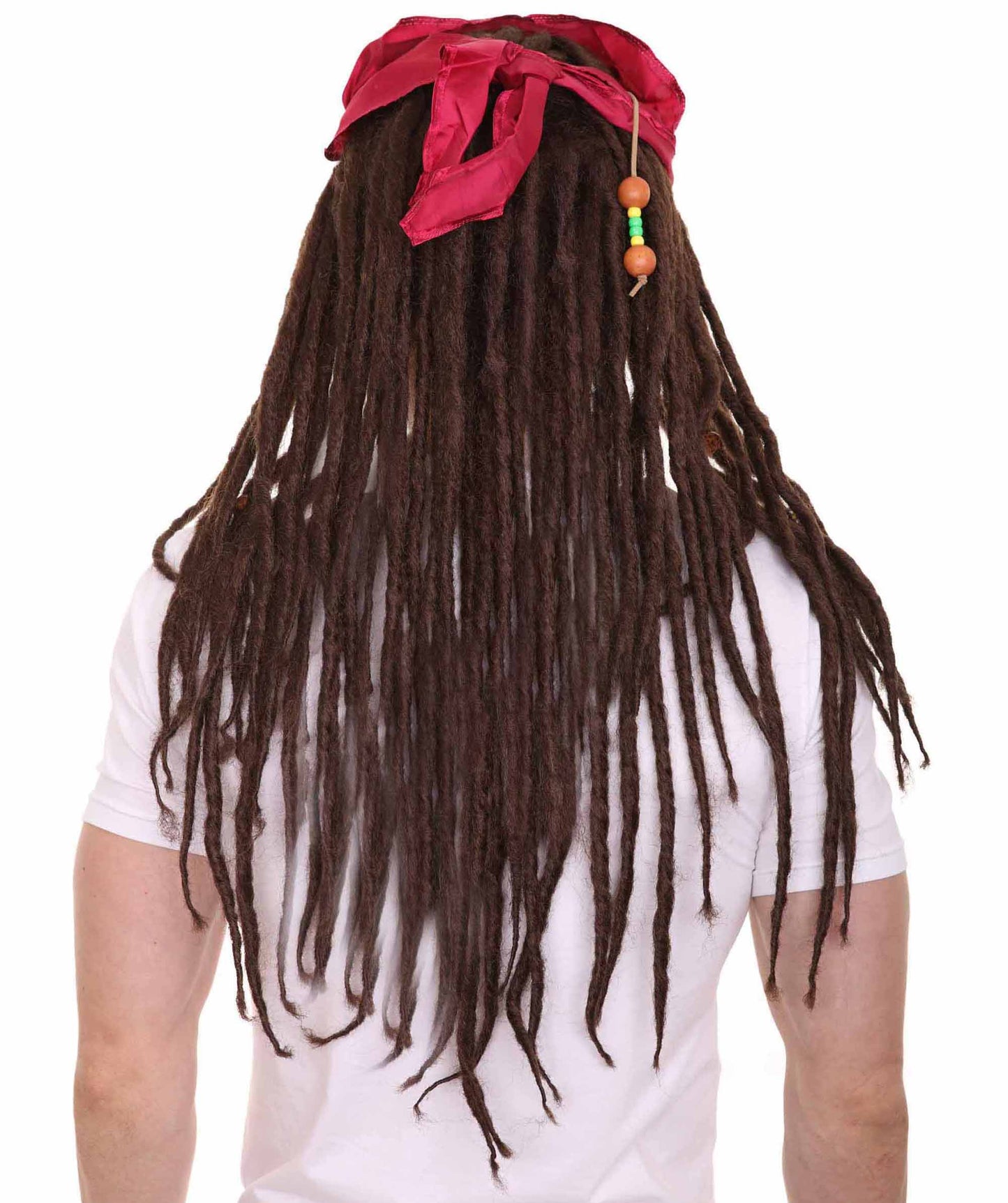 Wigs2you ハロウィンパーティープレミアムメンズ H-1595 着用が簡単 とても快適 ブッカニア三つ編みウィッグ