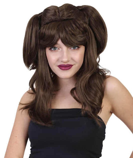 Wigs2you ハロウィンパーティープレミアム レディース H-807 バナナエンジェルウィッグ ブラウン色