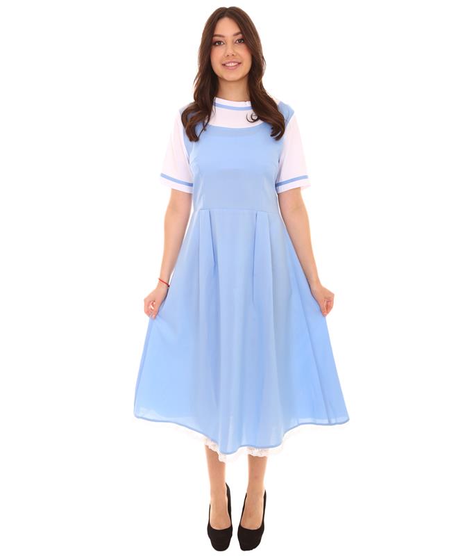 HPO 女性用 JCO-372 ブルーカラーコスチューム ブルー コスプレ コスチューム