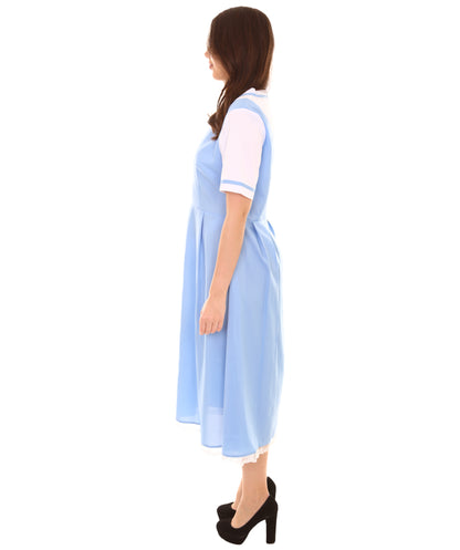 HPO 女性用 JCO-372 ブルーカラーコスチューム ブルー コスプレ コスチューム
