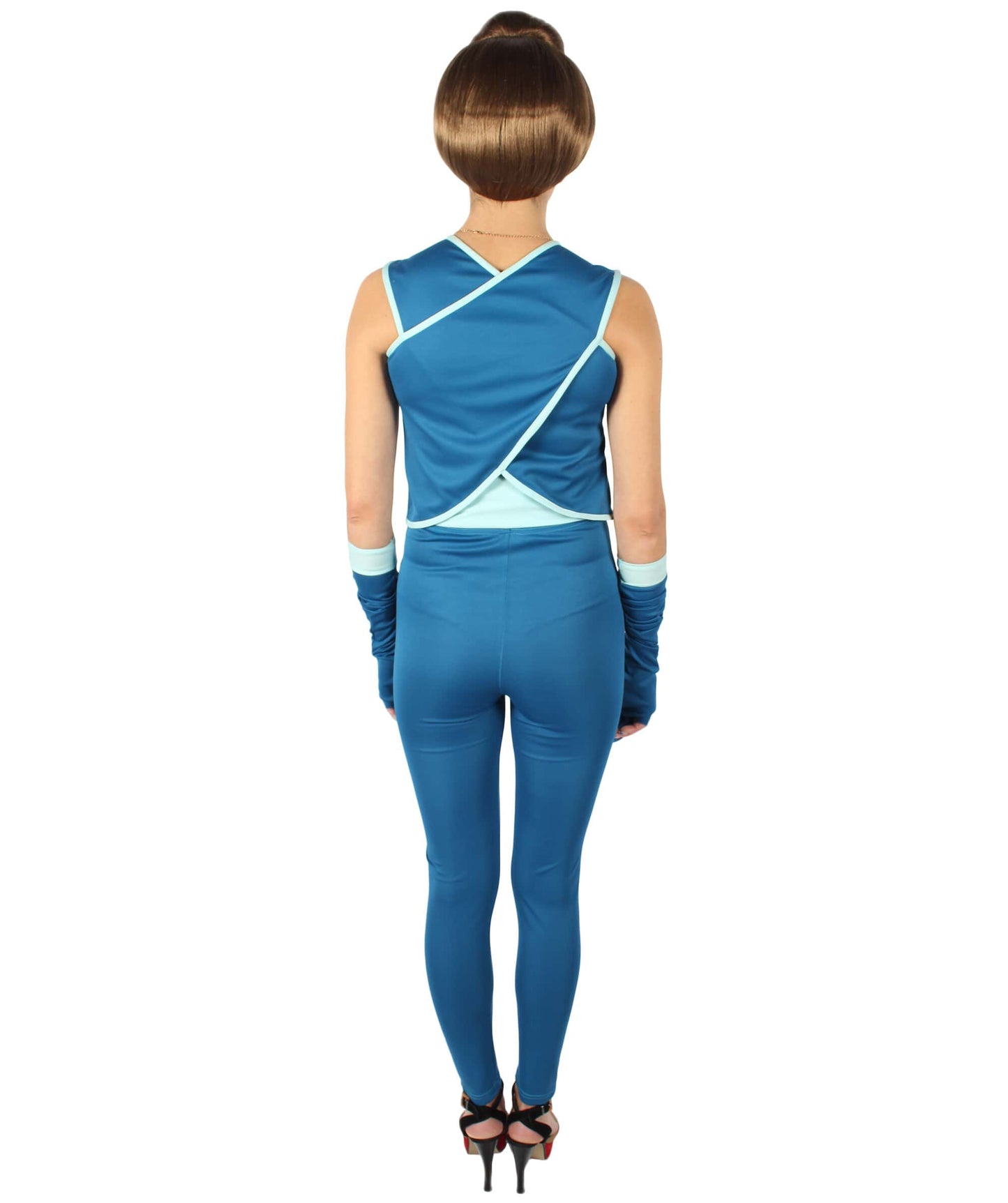 Wigs2you JCP-344 コスプレ衣装 レディース ブルードラゴン風 戦士コスチューム アニメ風 ファンタジー衣装 仮装 ハロウィン パーティー イベント 舞台用 キャラクター風