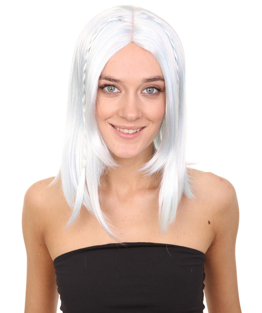 Wigs2you ハロウィンパーティープレミアム レディース H-910 スワンプクイーンウィッグ スカイブルー色