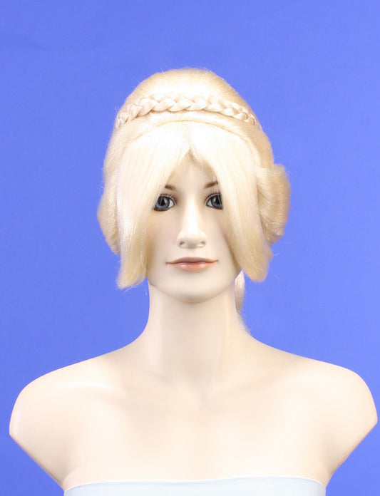 ハロウィンパーティープレミアムレディース H-182 ハローブロンド ファンシーキャラクターファッションウィッグ ソフト合成繊維