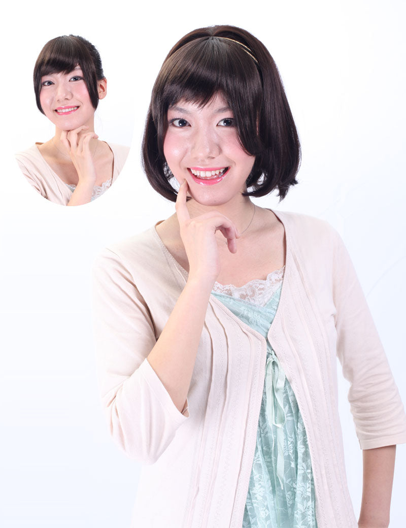【Wigs2you】ヘアピース  ハーフウィッグ W-8318