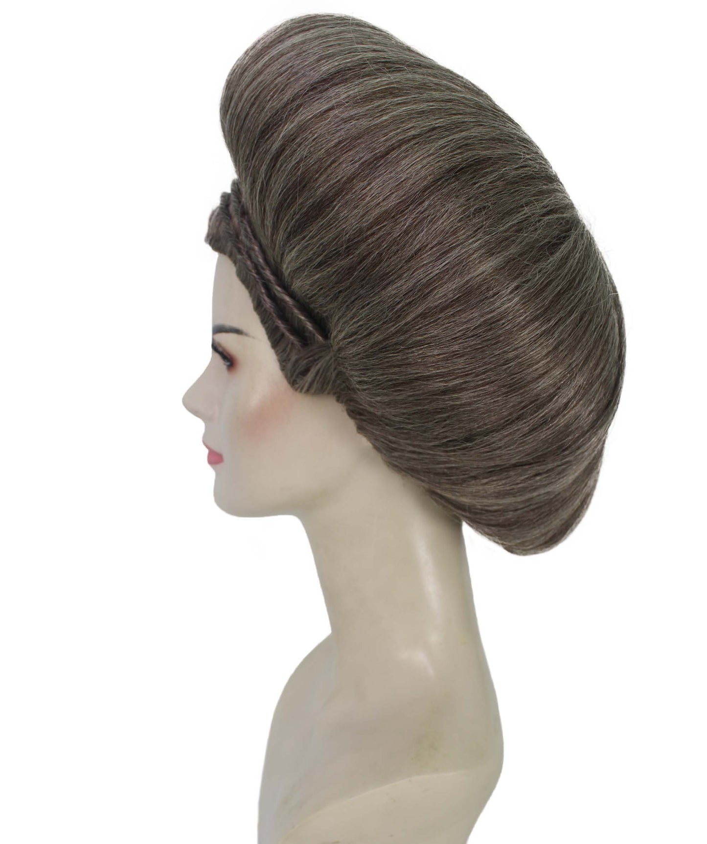 レディース H-5983 巨大アップヘアウィッグ コスプレに最適 難燃性合成繊維