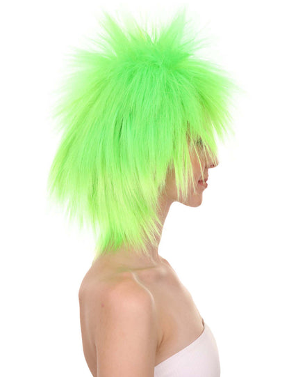 Wigs2you ハロウィンパーティープレミアムレディース H-1686 着け心地が良い とても快適 ファンキーパンク ライムウィッグ