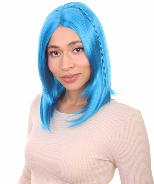 Wigs2you ハロウィンパーティープレミアム レディース H-921 スワンプクイーンウィッグ ネオンブルー色