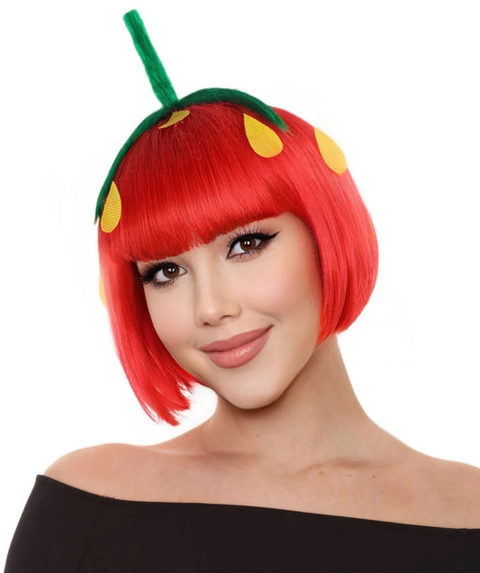 ハロウィンパーティー プレミアム 女性用 H-2508 ストロベリー ウィッグ