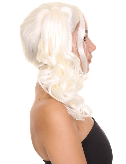 Wigs2you ハロウィンパーティー プレミアム レディース H-758 ドリー ピグテール ウィッグ ホワイト色
