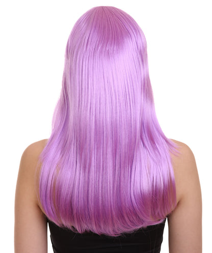 Wigs2you ハロウィン パーティー プレミアム レディース H-1049 とても快適なグラマー グリーン ウィッグ Lt パープル カラー