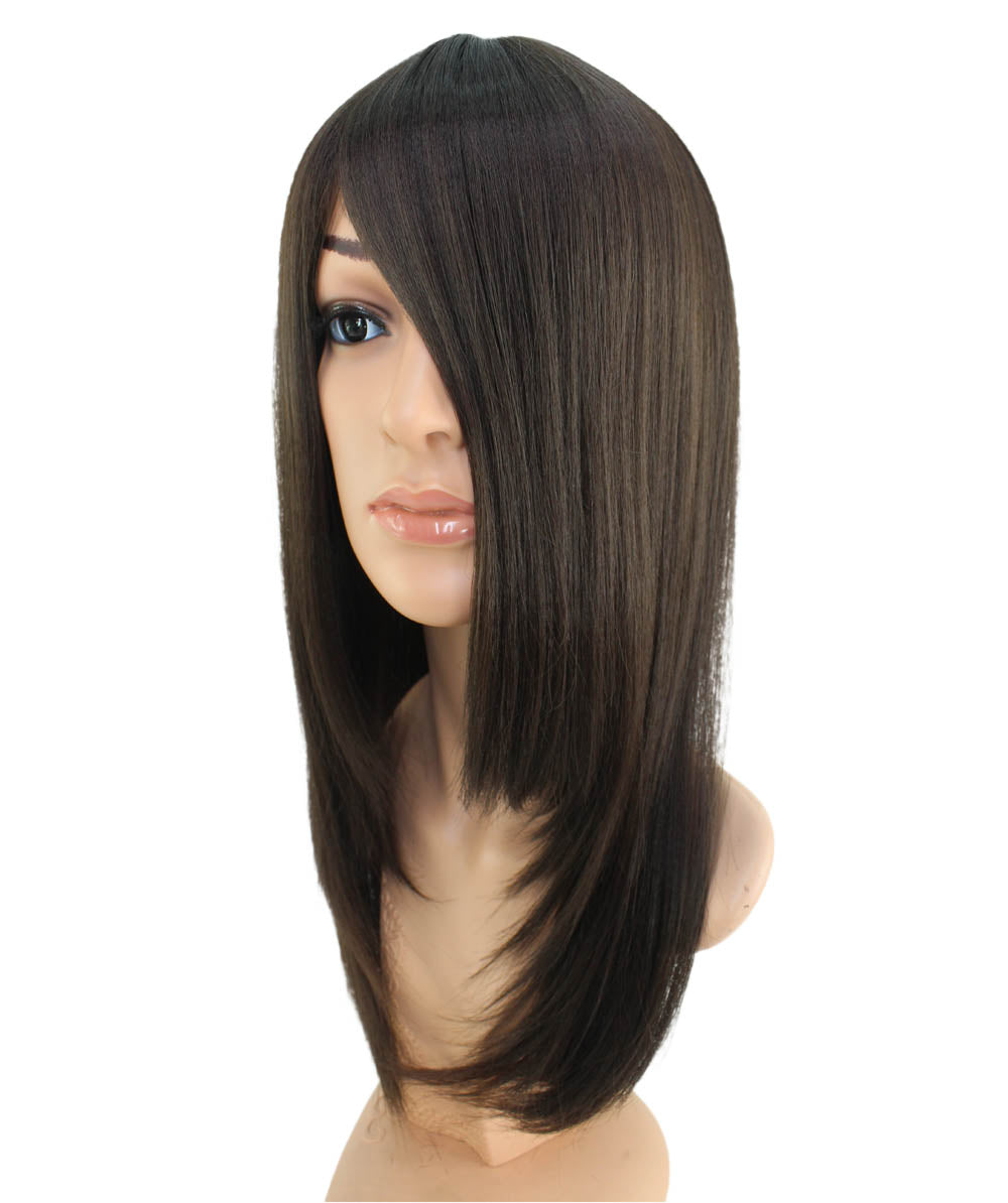 レディースファッション C-054 ロングストレート C-プラチナブロンド コスプレヒートスタイラブルウィッグ