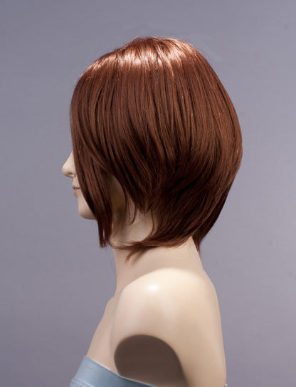 レディースファッション W-729 ミディアムストレート C-ライトブラウン コスプレヒートスタイラブルウィッグ