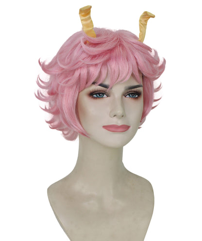 女性用 H-5995 アニメ 陽気な女の子の主人公 コスプレウィッグ ハロウィンやコスプレに最適 難燃性合成繊維