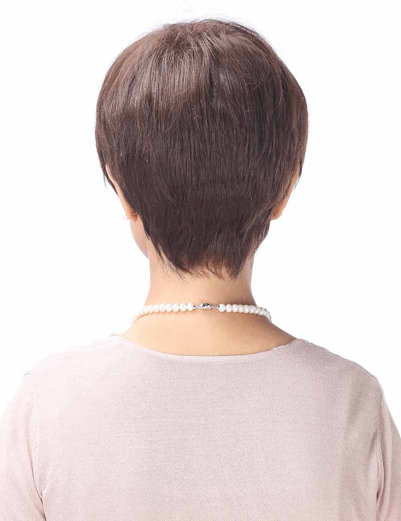 Mrs Styles 短い HHB-060 ヒューマンヘアブレンド パーフェクション ボリュームとカバレッジのため