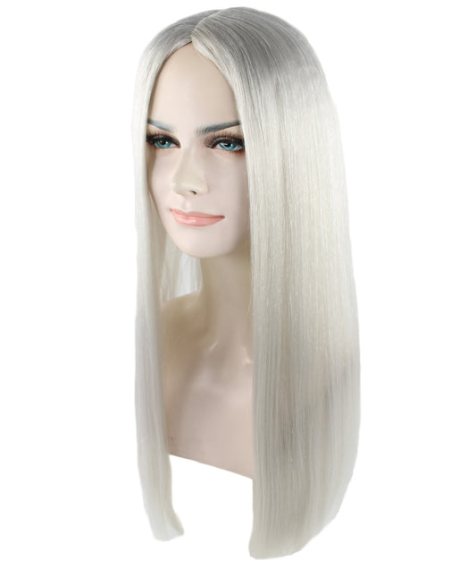 Wigs2you ハロウィンパーティープレミアム H-869 悪の花嫁 II 女性ウィッグ グレー