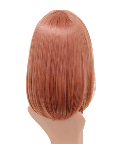 Wigs2You ミディアムストレートウィッグ サイドバング付き フルウィッグ 耐熱ファイバー製 コスプレ・イベント用 - サンディブラウン C-069