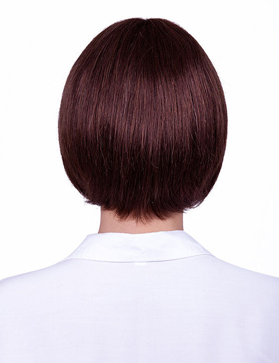 30歳〜40歳 若者の短い HT-019 100% ヒューマンヘア ナチュラルエレガンス ハンドタイド ヒューマンヘア束