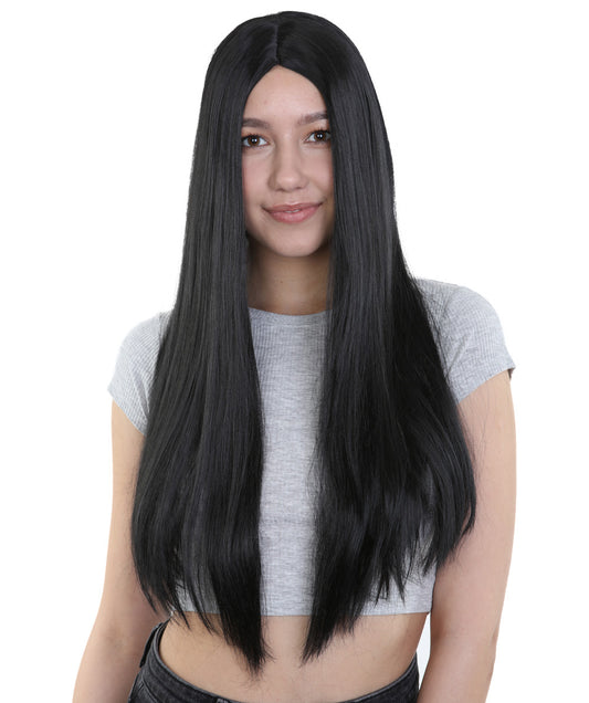 Wigs2you ハロウィンパーティープレミアム H-867 悪の花嫁 II 女性ウィッグ ブラックカラー