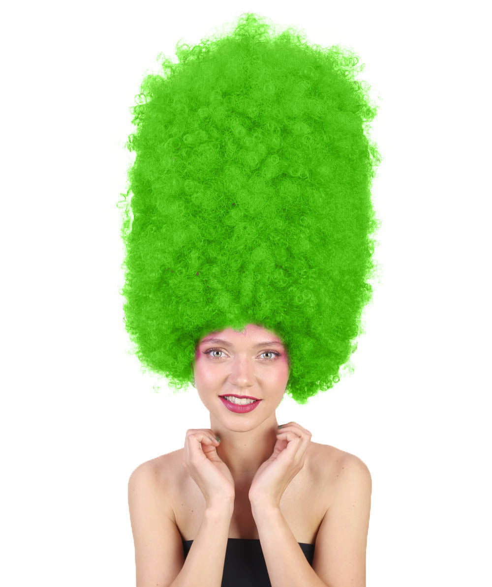 Wigs2youハロウィンパーティープレミアムレディースH-2001 着けやすい 非常に快適 スーパーサイズジャンボライムアフロウィッグ