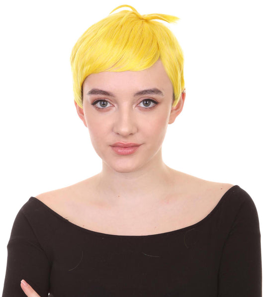 Wigs2you ハロウィンパーティープレミアム レディース H-586 コウノトリウィッグ イエロー