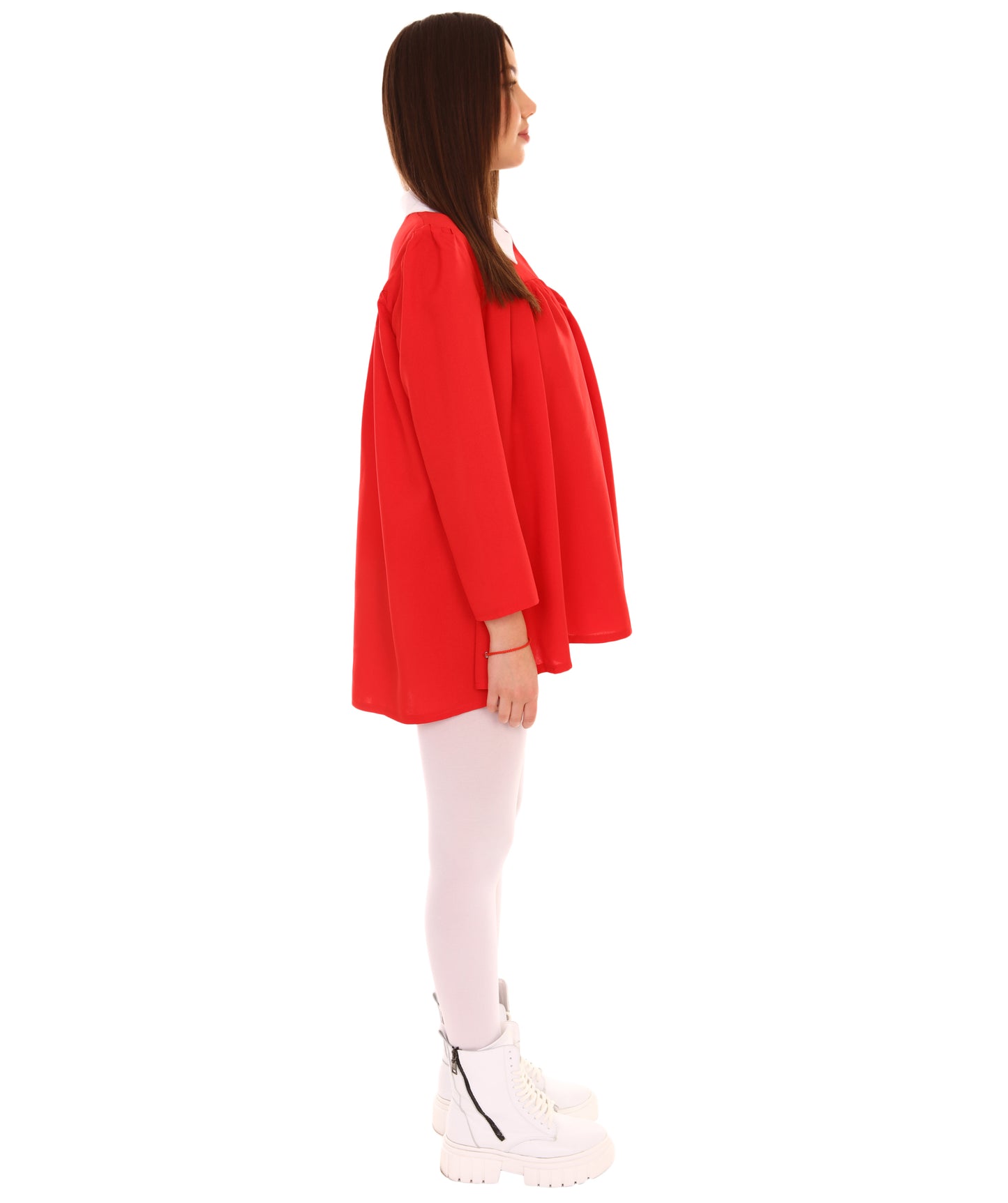 女性用 JCO-301 スリーブ ドレス セレブリティ コスチューム レッド コスプレ コスチューム