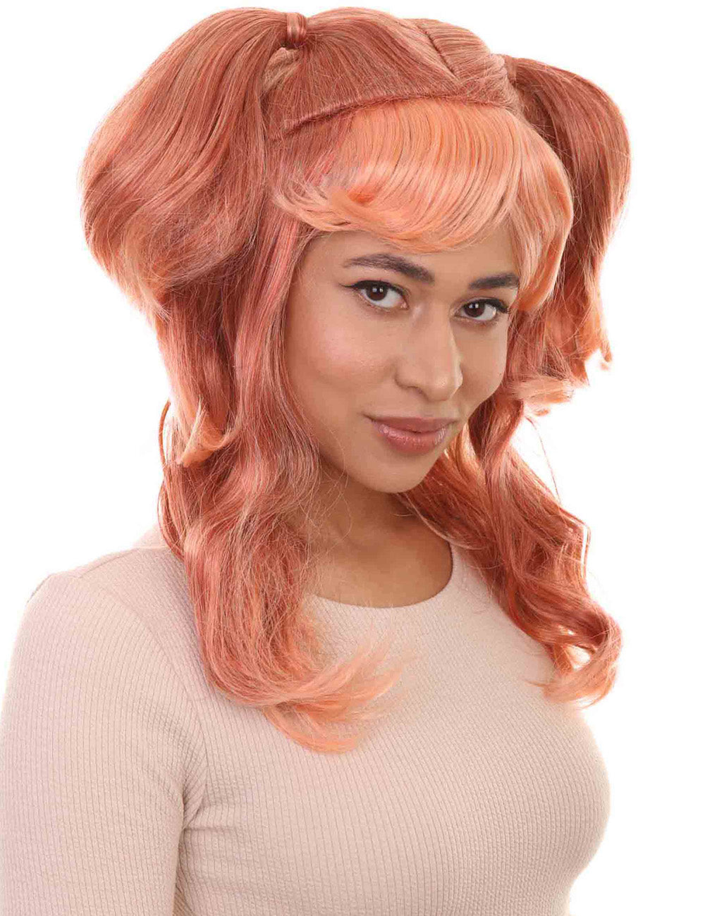 Wigs2you ハロウィンパーティープレミアム レディース H-776 バナナエンジェルウィッグ ピーチ色