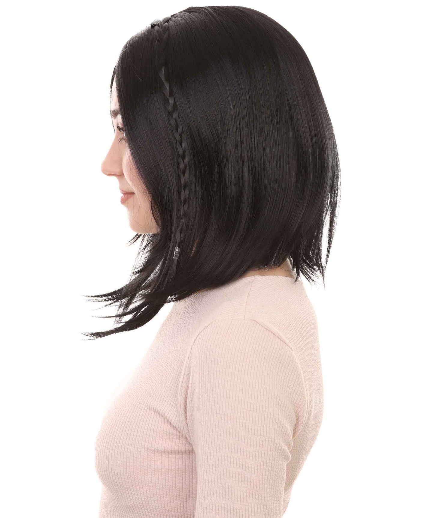 Wigs2you ハロウィンパーティープレミアム レディース H-907 スワンプクイーンウィッグ ブラックカラー