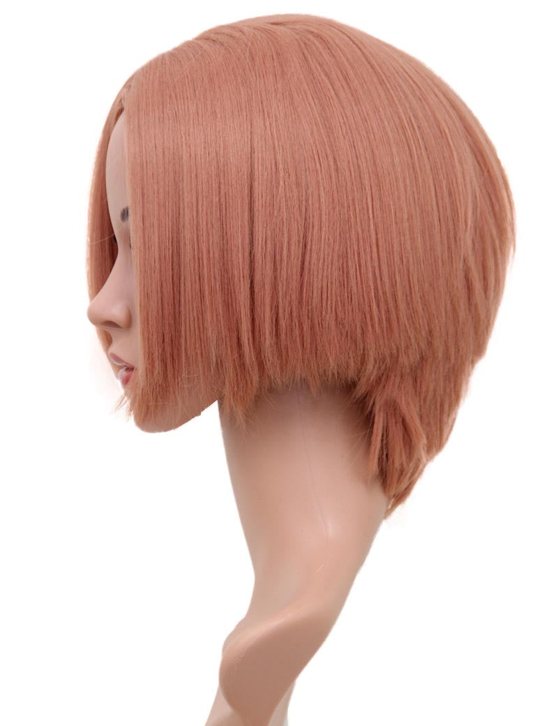レディースファッション C-047 ショート C-ライトグレー コスプレ ヒートスタイルウィッグ