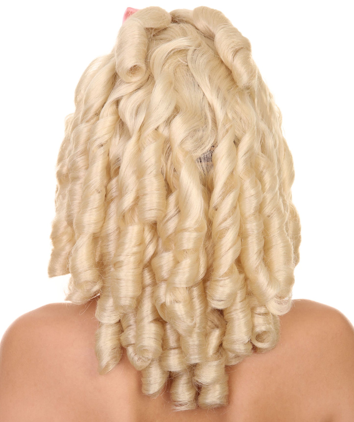 ブロンドプリンセスウィッグ H-3816 ドレッドロック ミディアム ロイヤルコスプレハロウィンウィッグ プレミアム 通気性の良い キャップレスキャップ