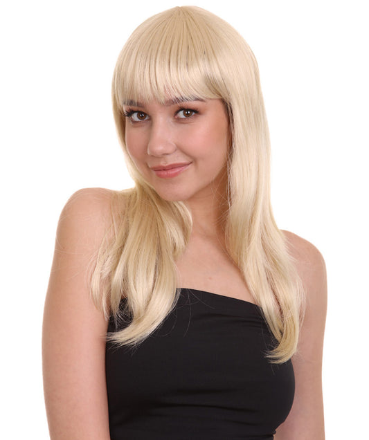 Wigs2you ハロウィン パーティー プレミアム レディース H-1060 とても快適なグラマー グリーン ウィッグ ブロンド カラー