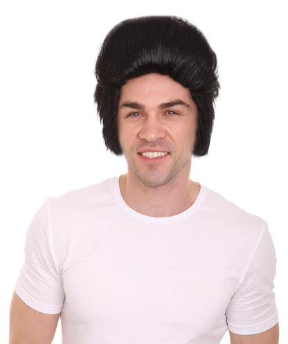 Wigs2you ハロウィン パーティー プレミアム メンズ H-611 エルヴィス ブラック ウィッグ