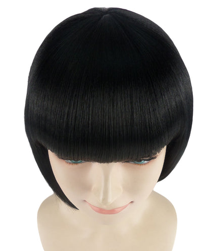 Wigs2you ハロウィン パーティー プレミアム レディース H-685 ショート ブラック ボブ ウィッグ