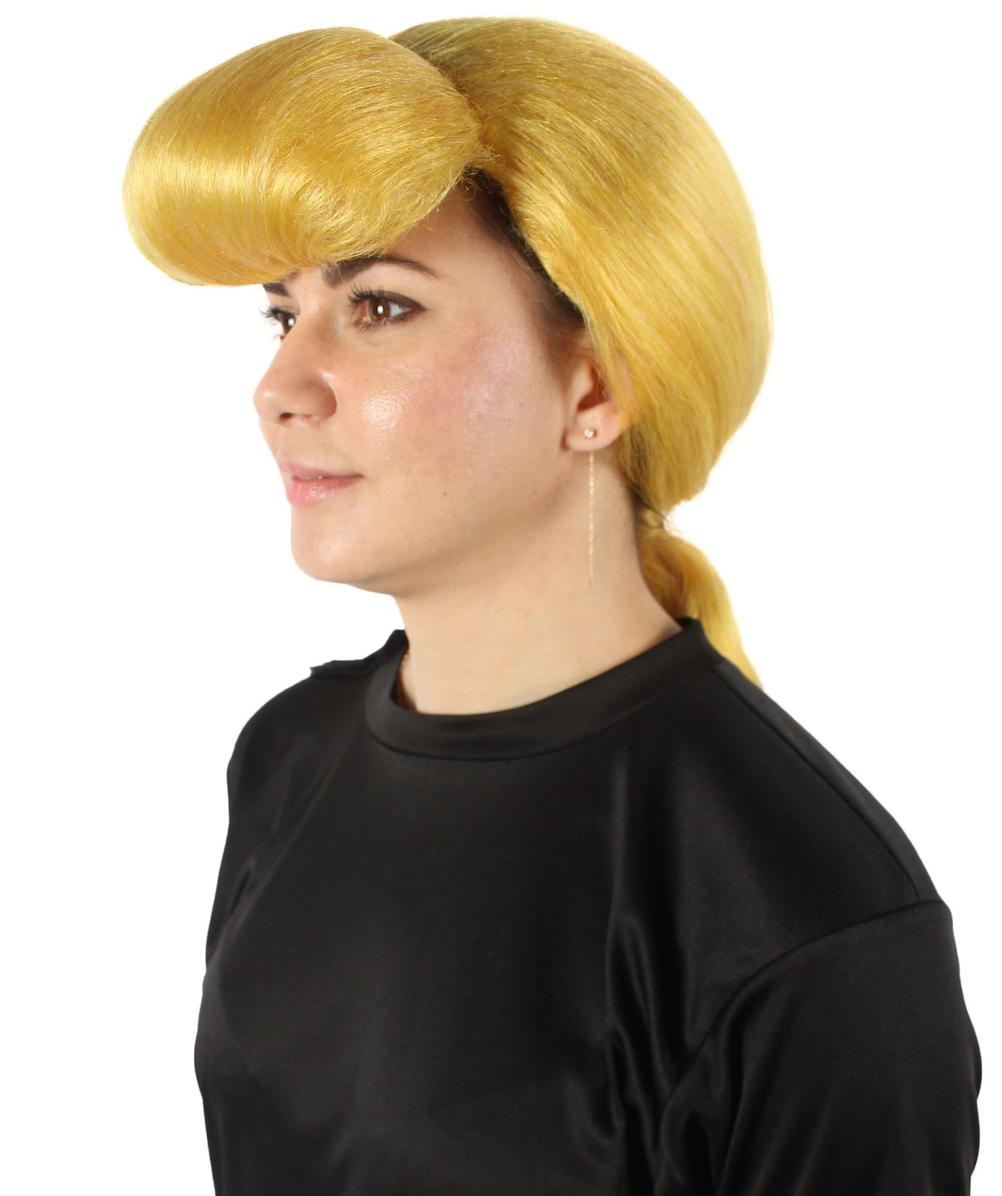 ハロウィンパーティプレミアムレディース H-5755 おもちゃアニメーション映画ゴールデンブロンドポニーテールウィッグ