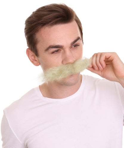 Wigs2you MU-004 メンズドクタービデオゲームスーパーヴィランの長い巻きひげ 口ひげ| 複数のカラーオプション