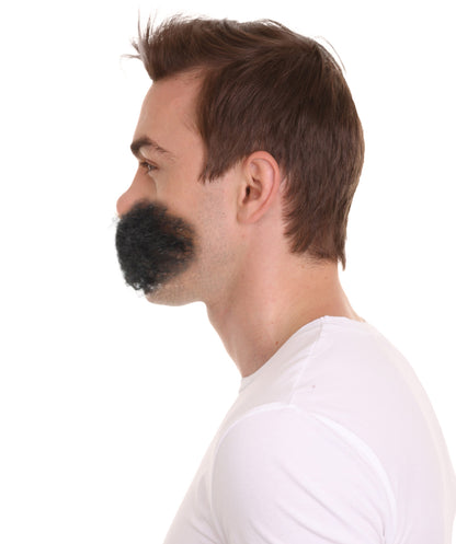 Wigs2you MU-004L-BLK メンズ ドクターエッグヘッド メカニカルジーニアス カーリー マスタッシュ マルチカラーオプション