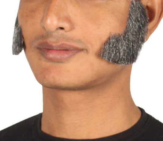 Wigs2you MU-012 男性用ビクトリア朝風マトンチョップ風ひげ | グレーコスプレ