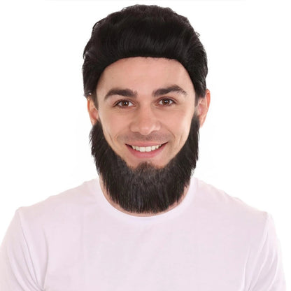 Wigs2you MU-013 大人用メンズチンカーテンスタイルロングひげセット