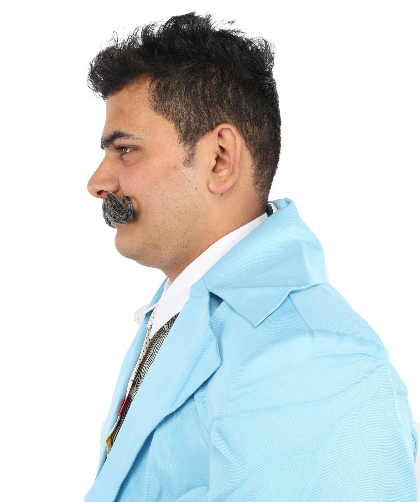 Wigs2you MU-014 メンズ ローリーフィンガーズ スタイル 口ひげセット | グレー コスプレ ひげ