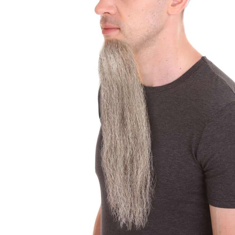 Wigs2you MU-017 メンズインペリアルロングビアード | グレーの人工毛