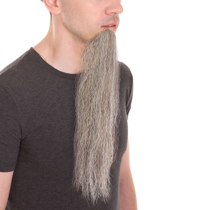 Wigs2you MU-017 メンズインペリアルロングビアード | グレーの人工毛
