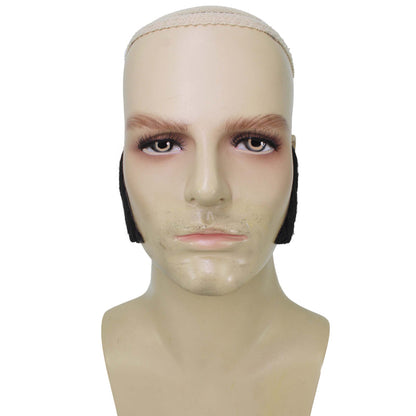 Wigs2you MU-019 黒髪メンズマトンチョップ人毛ヒゲスタイル