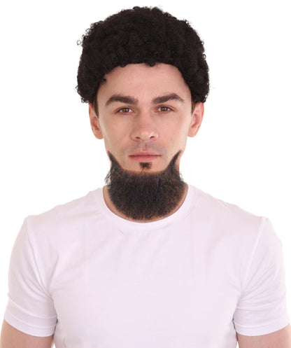 Wigs2you MU-020 メンズ バルボ ゴーティー ヒゲスタイル | 黒ひげ | 人毛