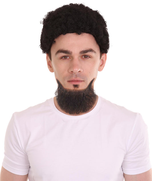 Wigs2you MU-020 メンズ バルボ ゴーティー ヒゲスタイル | 黒ひげ | 人毛